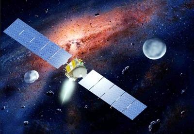 　　美國“黎明”號小行星探測器。