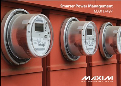 Maxim推出業(yè)內(nèi)首款高度集成的智能電表供電芯片