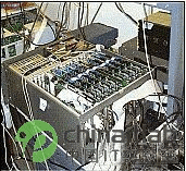 圖2：MAAT由8個(gè)Harris 40214可編程直接數(shù)字下變頻器和8個(gè)C54x DSP組成