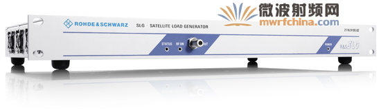 R&S推出功能強大的衛星多路信號仿真設備SLG