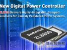 Intersil推出新型數字電源控制器，為密布電源系統提供高集成度和緊湊的解決方案