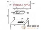 蘋果新專利 帶投影和無線充電功能的電腦桌