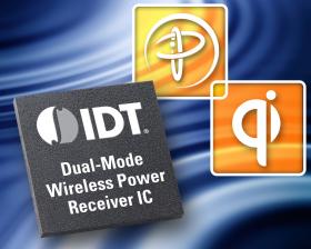 IDT推出業(yè)內首款兼容WPC1.1和PMA1.1的雙模無線電源接收器
