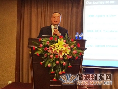 安捷倫科技電子測量集團中國區市場部總監于慶鎖先生
