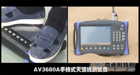 中電41所推出新一代手持式天饋線測(cè)試儀 AV3680A 助力4G通信