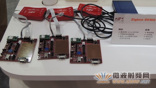 世強展示的SiliconLabs Zigbee Demo