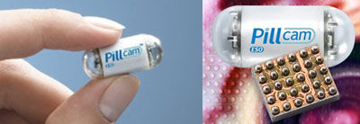 使用美高森美無線電的Pillcam藥丸攝影機