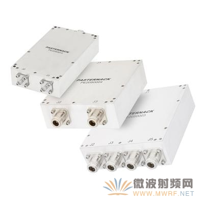 Pasternack推出工作頻率高達6GHz的新型射頻功率合成器產(chǎn)品
