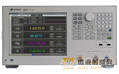 是德科技LCR表支持低頻阻抗測(cè)試