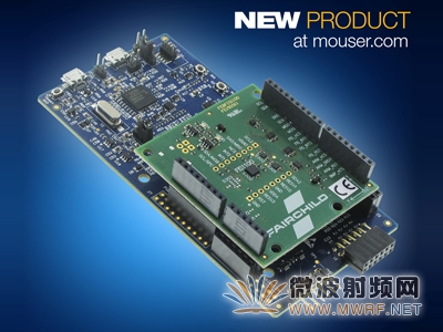 Fairchild FIS1100評估套件登陸Mouser 內置全球首款高精度、低功耗MEMS IMU