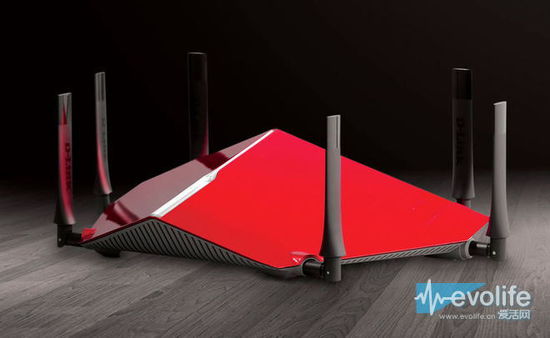 D-Link AC5300 DIR-895L/R路由器，6天線設計，支持MU-MIMO，802.11ac 2.0