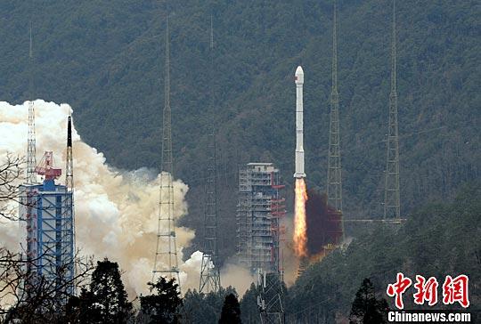 中國成功發射第五顆新一代北斗導航衛星