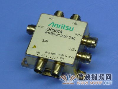 安立公司發(fā)布D/A轉(zhuǎn)換器 用于64Gbaud PAM4信號(hào)發(fā)生器