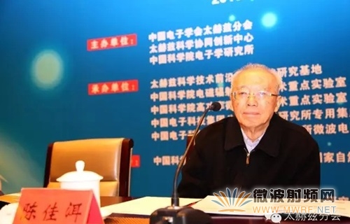 陳佳洱院士出席大會(huì)