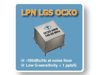 泰藝電子發(fā)布超低相位噪聲的100MHz OCXO
