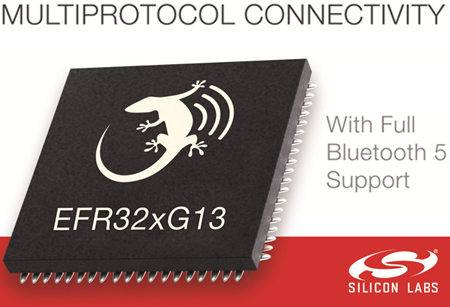 Wireless Gecko SoC產品系列支持全面的Bluetooth 5連接