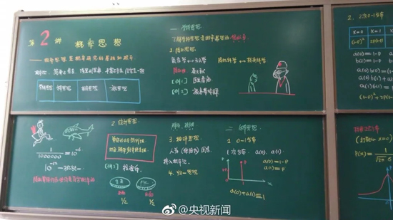 微波領域國家級教學名師梁昌洪教授 數十年堅持手寫板書帶漫畫插圖 課堂座無虛席