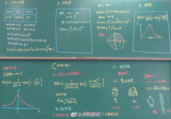 微波領域國家級教學名師梁昌洪教授 數十年堅持手寫板書帶漫畫插圖 課堂座無虛席