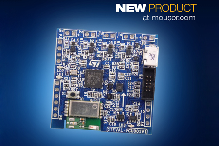 STMicroelectronics FCU評估板在貿澤開售 讓無人機飛行控制設計輕松上手