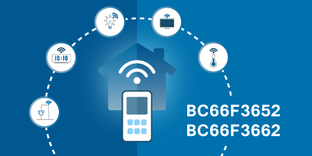 HOLTEK推出Sub-1GHz RF收發(fā)器A/D MCU BC66F3652/BC66F3662