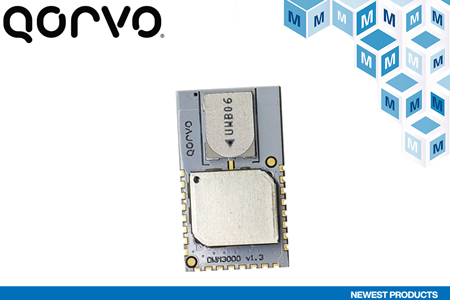 貿澤備貨Qorvo高度集成的DWM3000 RF模塊 為汽車和資產跟蹤應用再添新助力