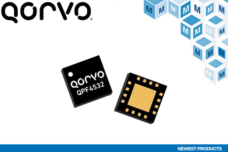 貿澤電子開售用于Wi-Fi 6設計的Qorvo QPF4532集成前端模塊