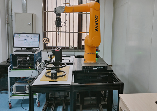 中國信息通信研究院采用羅德與施瓦茨CMX500 OBT和SPEAG設備用于5G SAR以及HAC測試