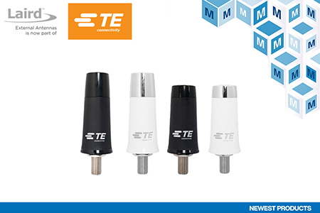貿(mào)澤電子開售適用于IoT應(yīng)用的TE/Laird 5G Phantom無需接地平面天線