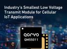 Qorvo?宣布推出業(yè)界最小的蜂窩物聯(lián)網(wǎng)低壓發(fā)射模塊